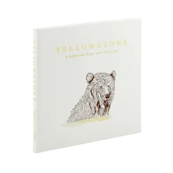Levenger Books*Yellowstone: A Land of Wild and Wonder Leather Bound Edition