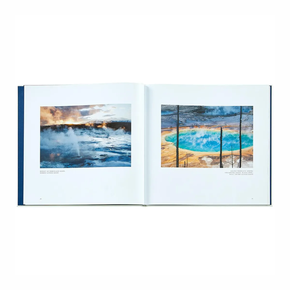 Levenger Books*Yellowstone: A Land of Wild and Wonder Leather Bound Edition