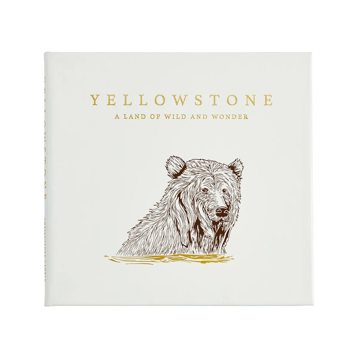 Levenger Books*Yellowstone: A Land of Wild and Wonder Leather Bound Edition